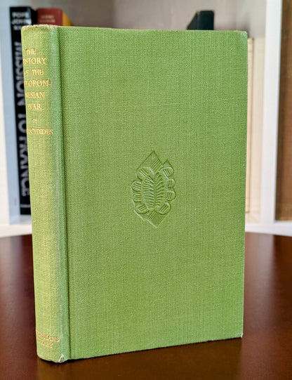 THUCYDIDES "HISTORY OF THE PELOPONNESIAN WAR" EVERYMAN'S LIBRARY EDITION 1948