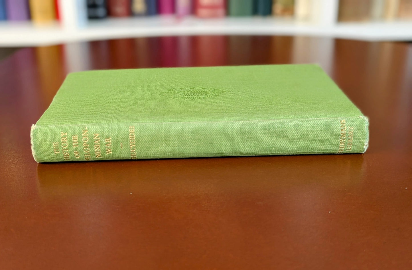 THUCYDIDES "HISTORY OF THE PELOPONNESIAN WAR" EVERYMAN'S LIBRARY EDITION 1948