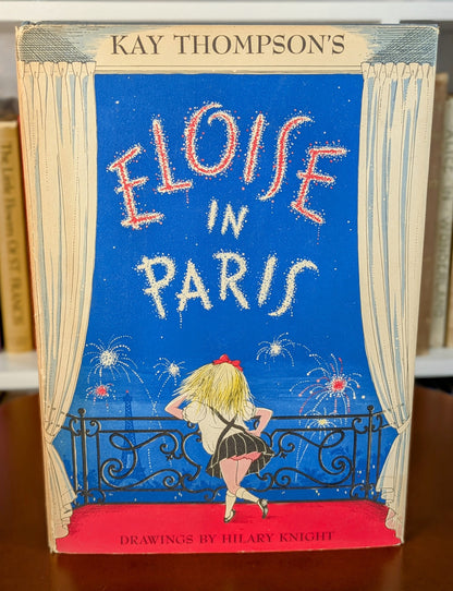 KAY THOMPSON "ELOISE IN PARIS" PICTUREBOOK FIRST EDITION 1957