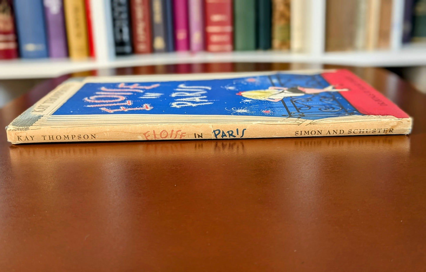 KAY THOMPSON "ELOISE IN PARIS" PICTUREBOOK FIRST EDITION 1957