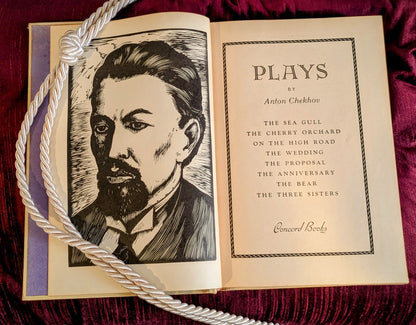 "THE PLAYS OF ANTON CHEKHOV" CONCORD BOOKS ILLUSTRATED EDITION 1935