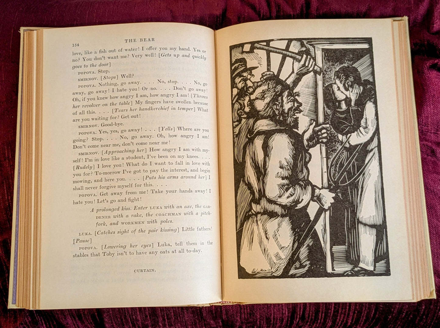 "THE PLAYS OF ANTON CHEKHOV" CONCORD BOOKS ILLUSTRATED EDITION 1935