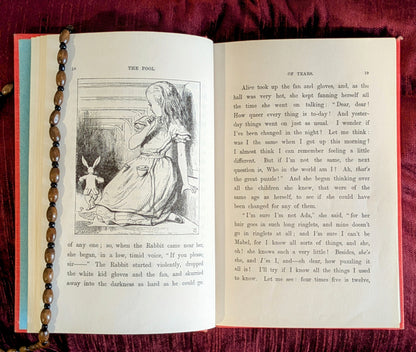 LEWIS CARROLL "ALICE'S ADVENTURES IN WONDERLAND" PIRATED EDITION 1940-50s