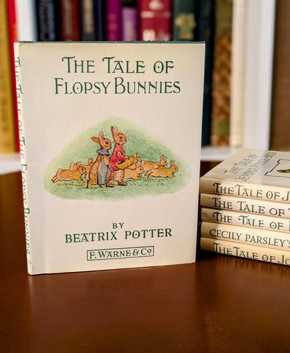 BEATRIX POTTER "THE TALE OF PETER RABBIT" AND MORE - 6 VOLUME SET 1970's