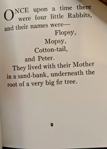 BEATRIX POTTER "THE TALE OF PETER RABBIT" AND MORE - 6 VOLUME SET 1970's