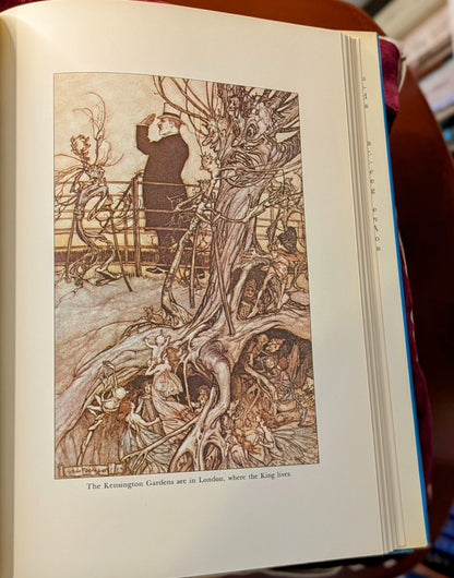 JAMES M. BARIE "PETER PAN IN KENSINGTON GARDENS" ILLUSTRATED 1979