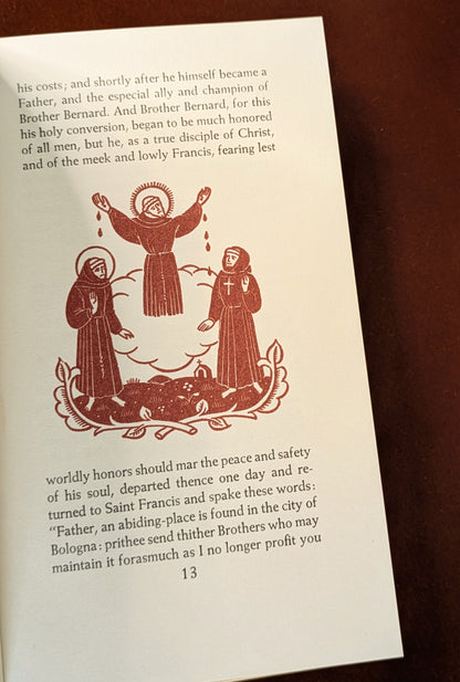 "THE LITTLE FLOWERS OF SAINT FRANCIS" PETER PAUPER PRESS EDITION 1964