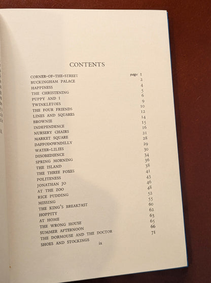 PAIR OF VINTAGE "WINNIE-THE-POOH" BOOKS BY A.A. MILNE 1950-60's