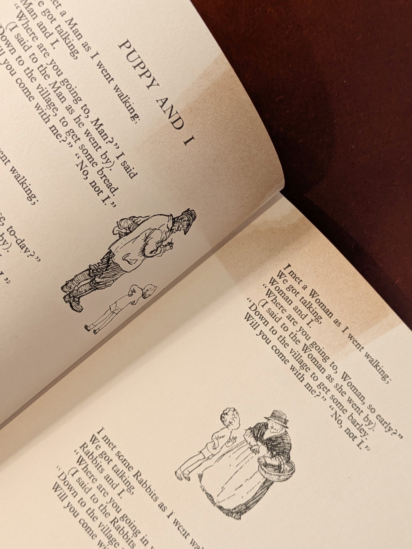 PAIR OF VINTAGE "WINNIE-THE-POOH" BOOKS BY A.A. MILNE 1950-60's