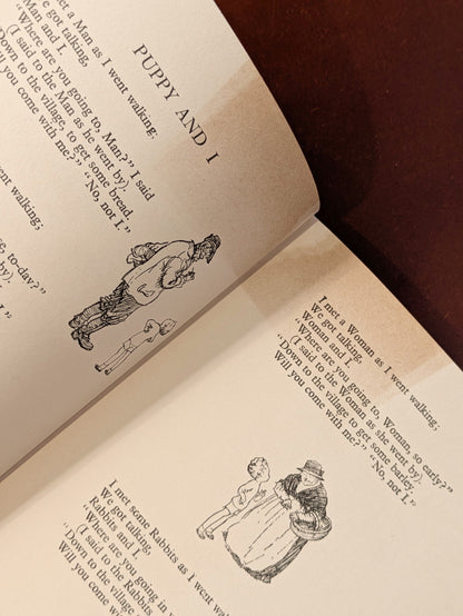 PAIR OF VINTAGE "WINNIE-THE-POOH" BOOKS BY A.A. MILNE 1950-60's