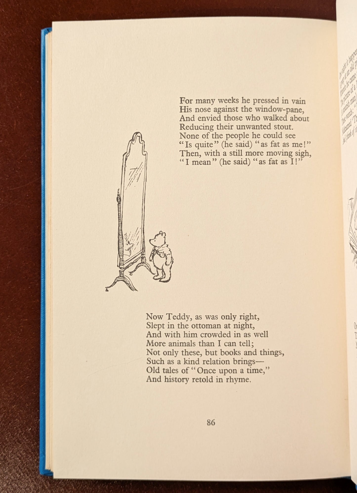 PAIR OF VINTAGE "WINNIE-THE-POOH" BOOKS BY A.A. MILNE 1950-60's