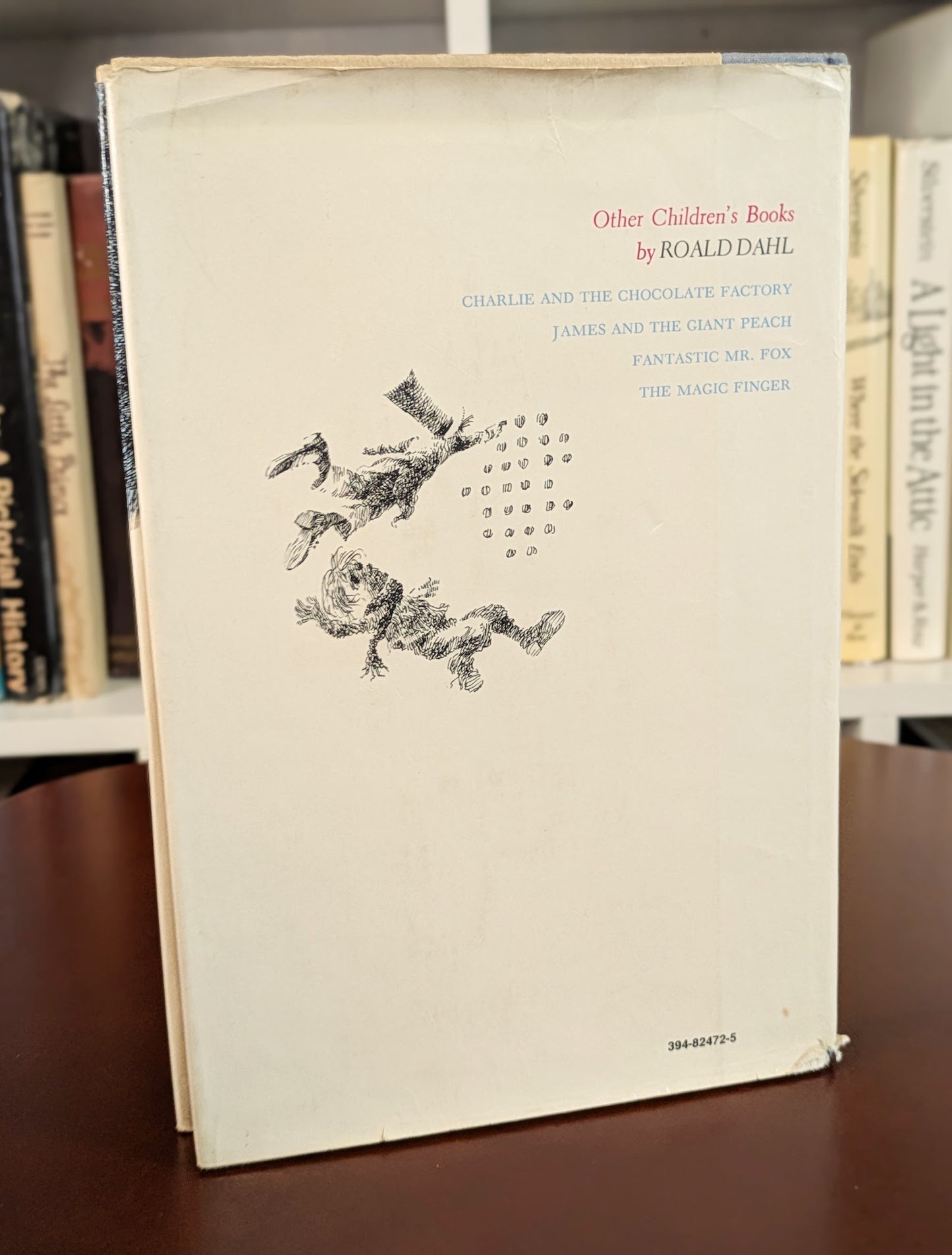 ROALD DAHL "CHARLIE AND THE GREAT GLASS ELEVATOR" 4TH PRINTING 1972