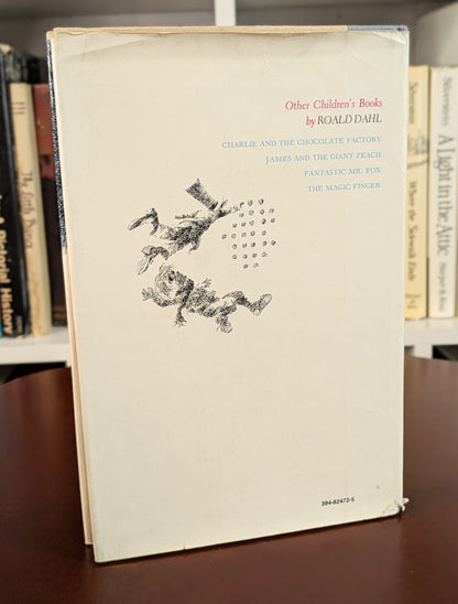 ROALD DAHL "CHARLIE AND THE GREAT GLASS ELEVATOR" 4TH PRINTING 1972