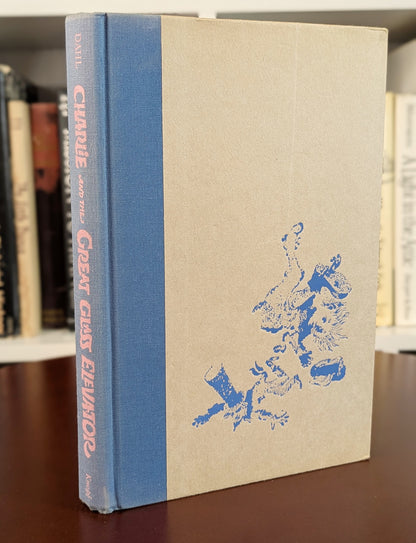 ROALD DAHL "CHARLIE AND THE GREAT GLASS ELEVATOR" 4TH PRINTING 1972