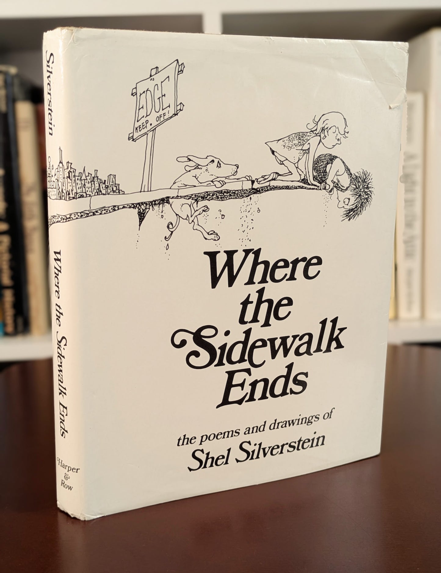 SHEL SILVERSTEIN "WHERE THE SIDEWALK ENDS" VINTAGE COPY 1981-1983