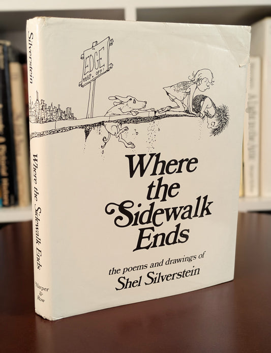 SHEL SILVERSTEIN "WHERE THE SIDEWALK ENDS" VINTAGE COPY 1981-1983
