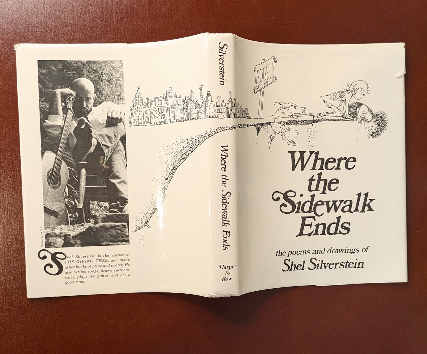 SHEL SILVERSTEIN "WHERE THE SIDEWALK ENDS" VINTAGE COPY 1981-1983