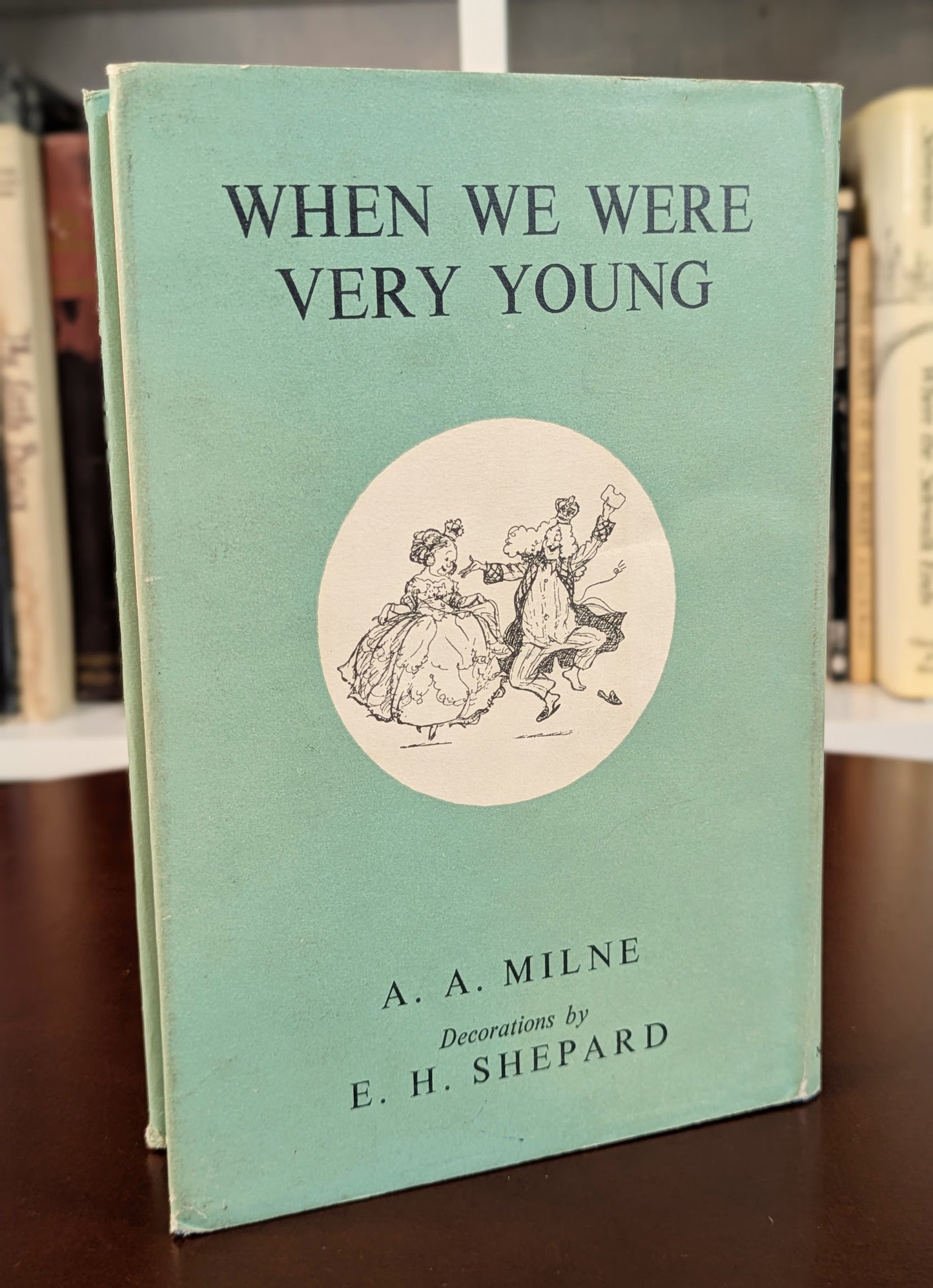 PAIR OF VINTAGE "WINNIE-THE-POOH" BOOKS BY A.A. MILNE 1950-60's