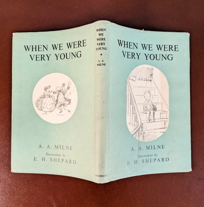 PAIR OF VINTAGE "WINNIE-THE-POOH" BOOKS BY A.A. MILNE 1950-60's
