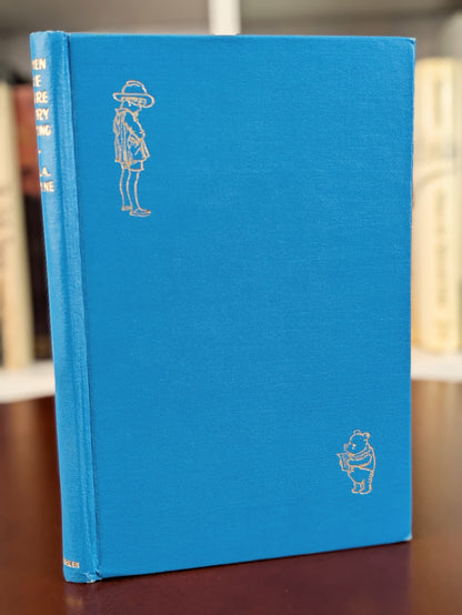 PAIR OF VINTAGE "WINNIE-THE-POOH" BOOKS BY A.A. MILNE 1950-60's