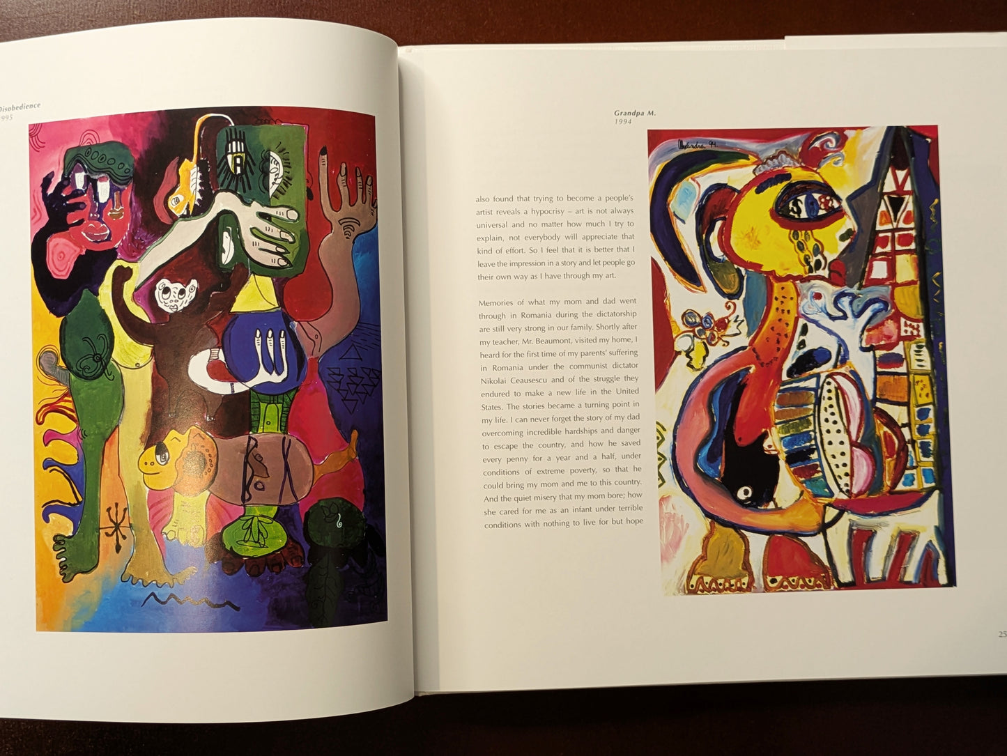 "HANDS AND DOVE" THE ART OF ALEXANDRA NECHITA SIGNED FIRST EDITION 2005