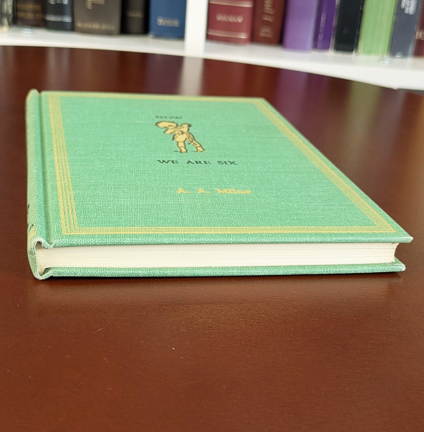 PAIR OF VINTAGE "WINNIE-THE-POOH" BOOKS BY A.A. MILNE 1950-60's