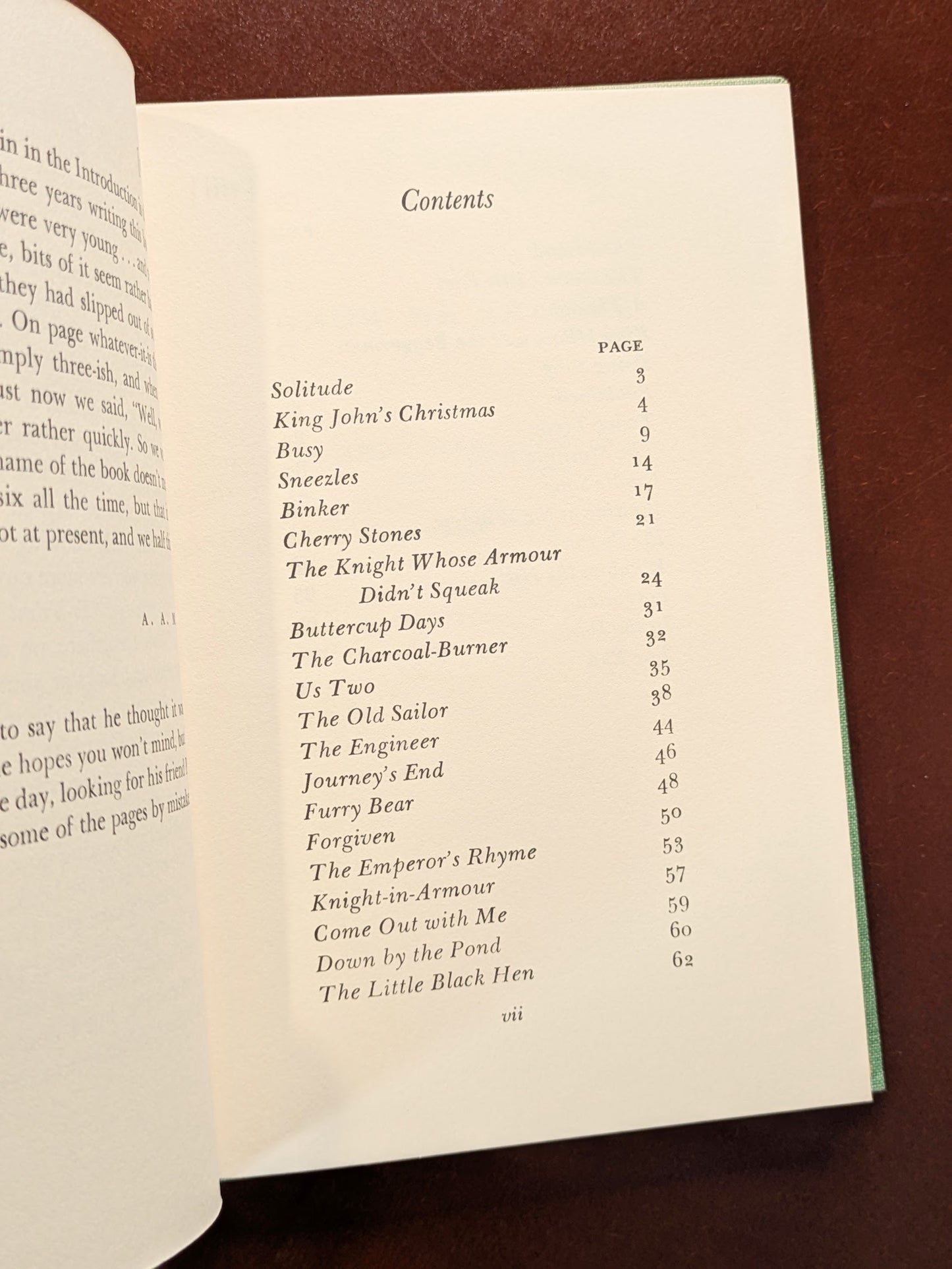 PAIR OF VINTAGE "WINNIE-THE-POOH" BOOKS BY A.A. MILNE 1950-60's