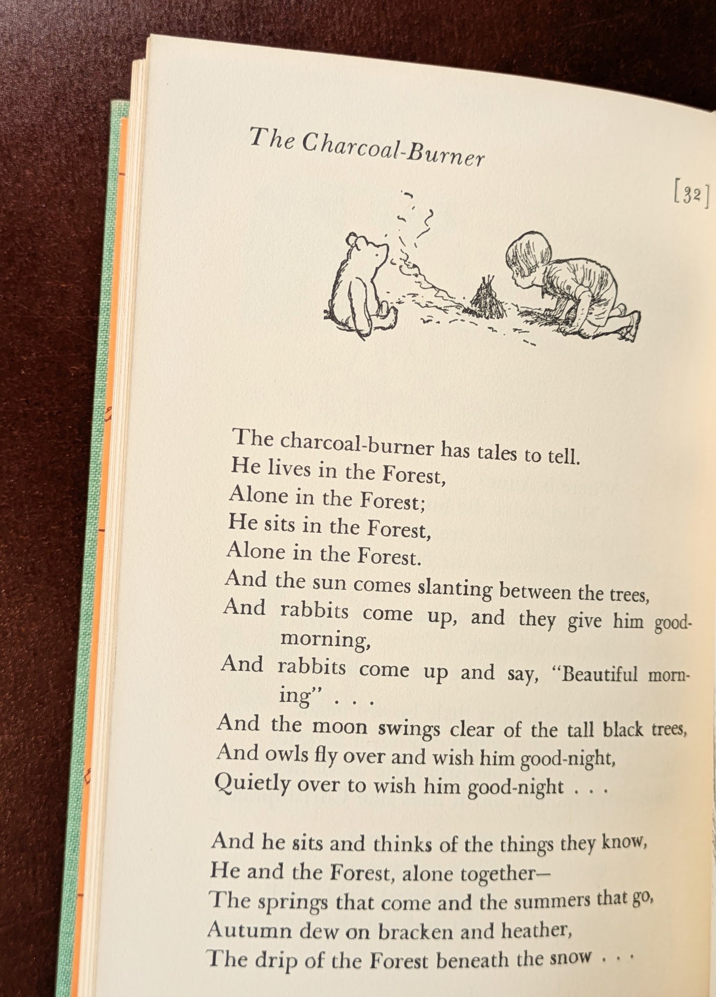 PAIR OF VINTAGE "WINNIE-THE-POOH" BOOKS BY A.A. MILNE 1950-60's