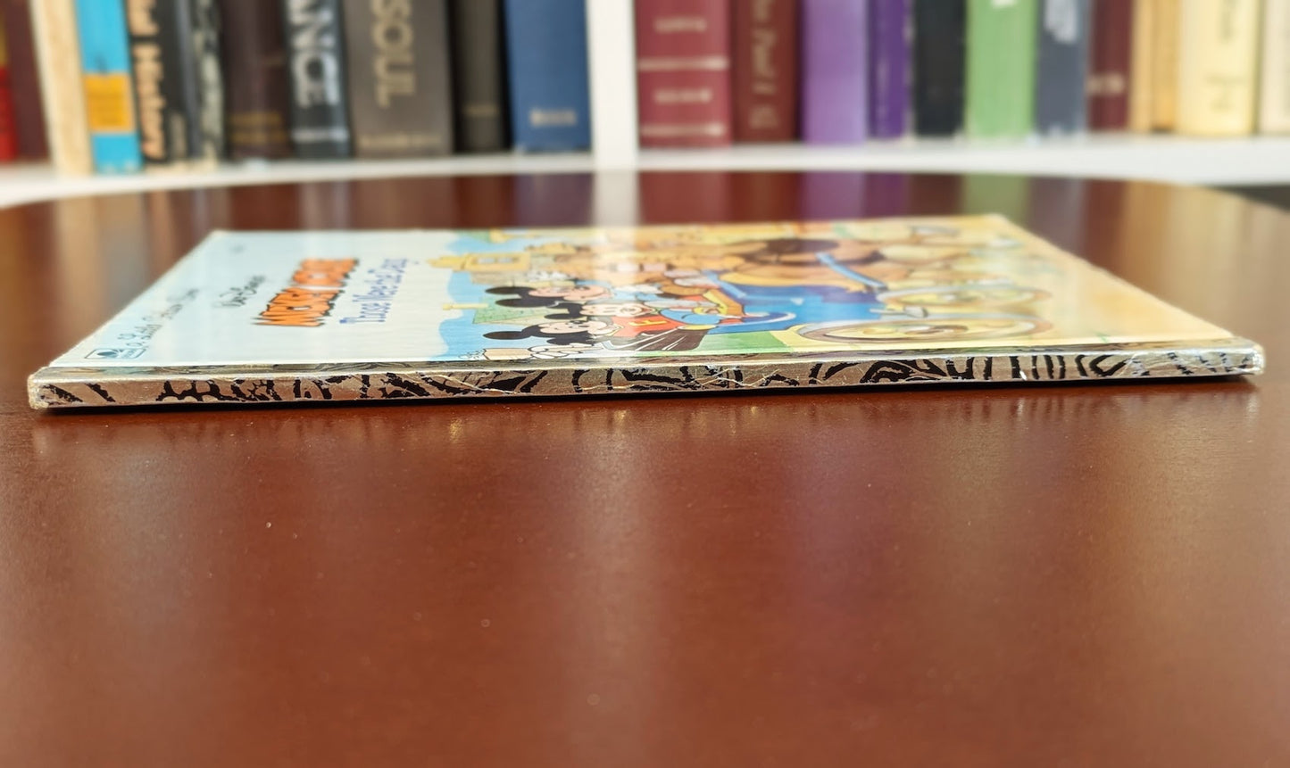 A LITTLE GOLDEN BOOK "MICKEY MOUSE: THOSE WERE THE DAYS" FIRST EDITION 1988