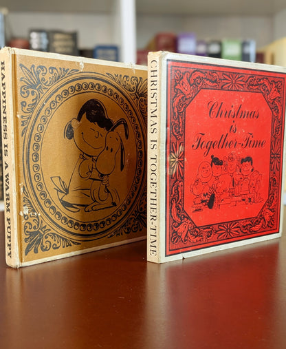 PAIR OF 1ST EDITION "PEANUTS" PICTUREBOOKS BY CHARLES SCHULZ 1962-1964