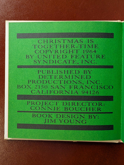 PAIR OF 1ST EDITION "PEANUTS" PICTUREBOOKS BY CHARLES SCHULZ 1962-1964