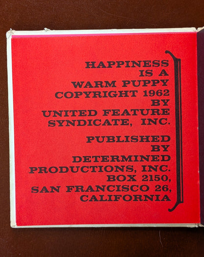 PAIR OF 1ST EDITION "PEANUTS" PICTUREBOOKS BY CHARLES SCHULZ 1962-1964